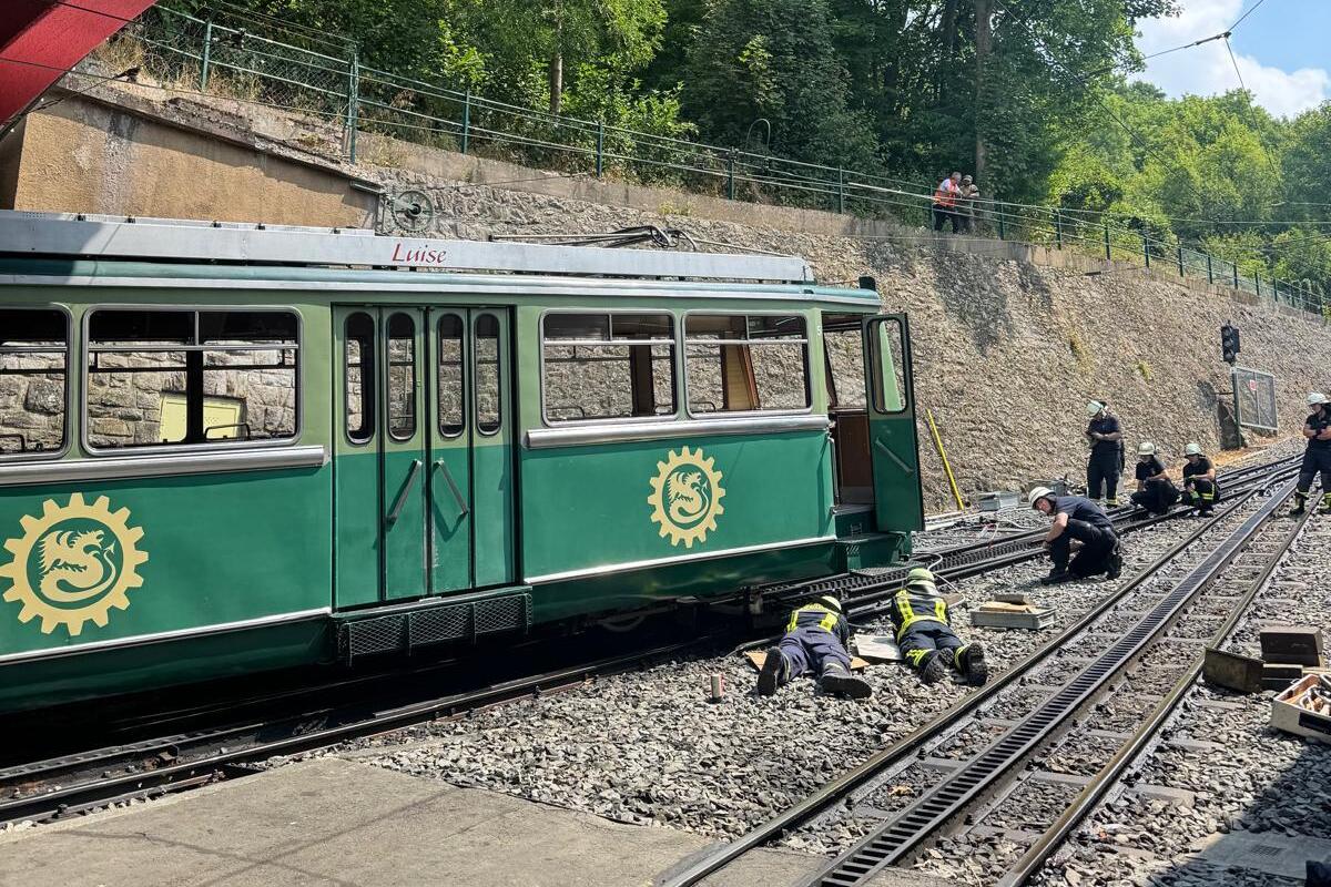 Drachenfelsbhan Weiche Zwischenfall