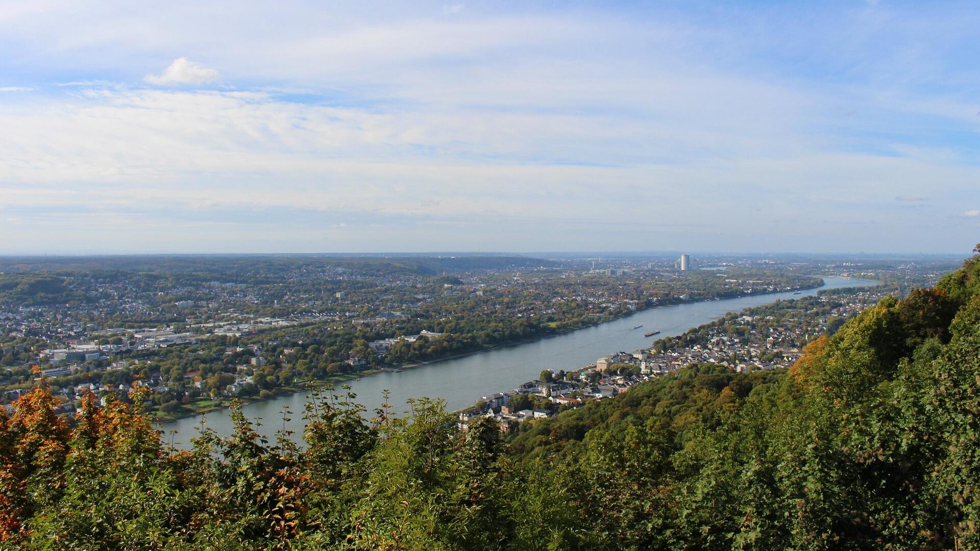 Koenigswinter Rhein Ausblick