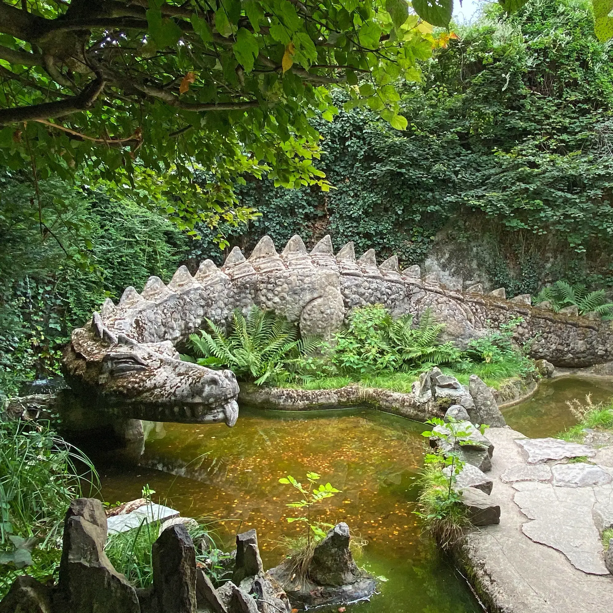 Drachenwelt Koenigswinter Drache Skulptur