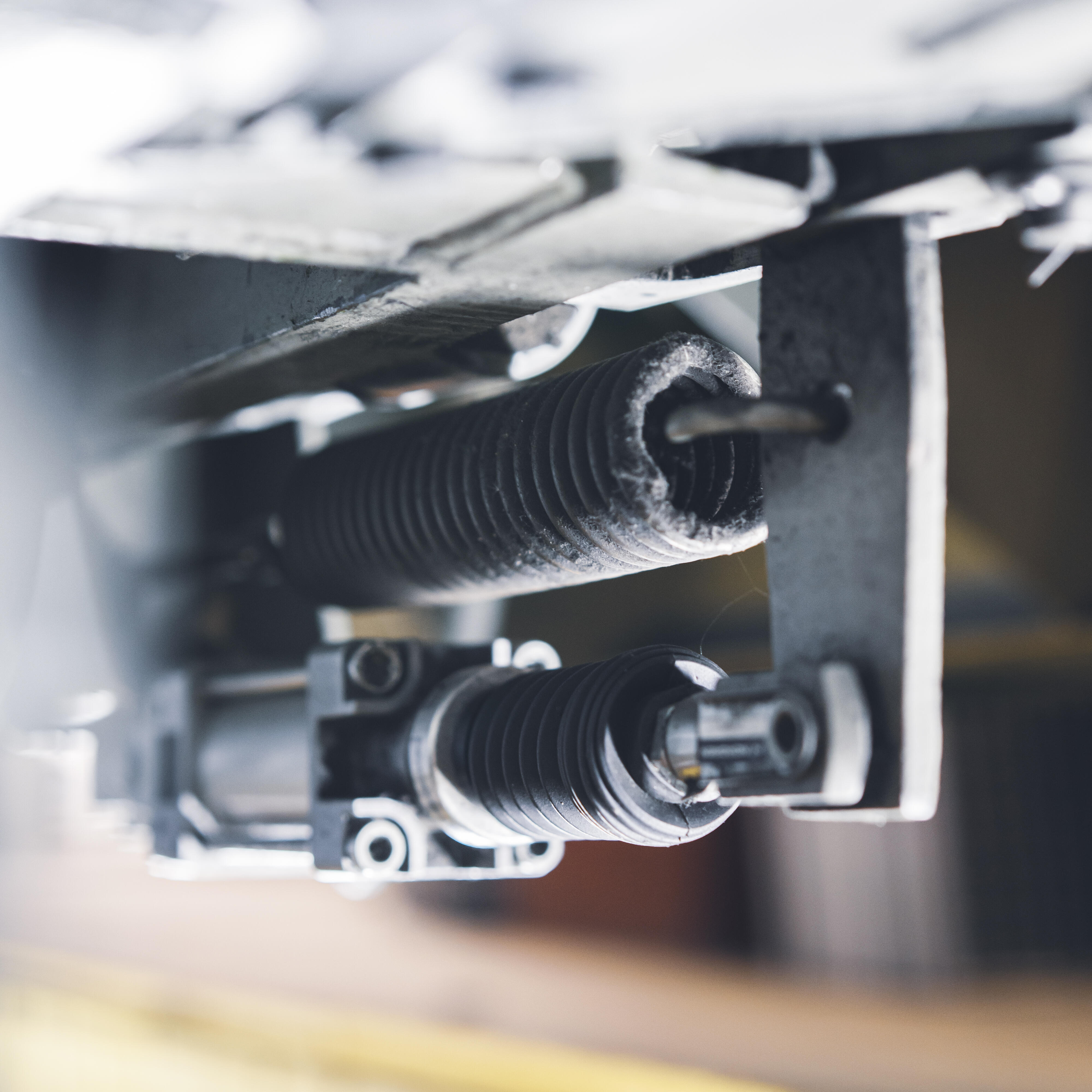 Technisches Bauteil der Drachenfelsbahn