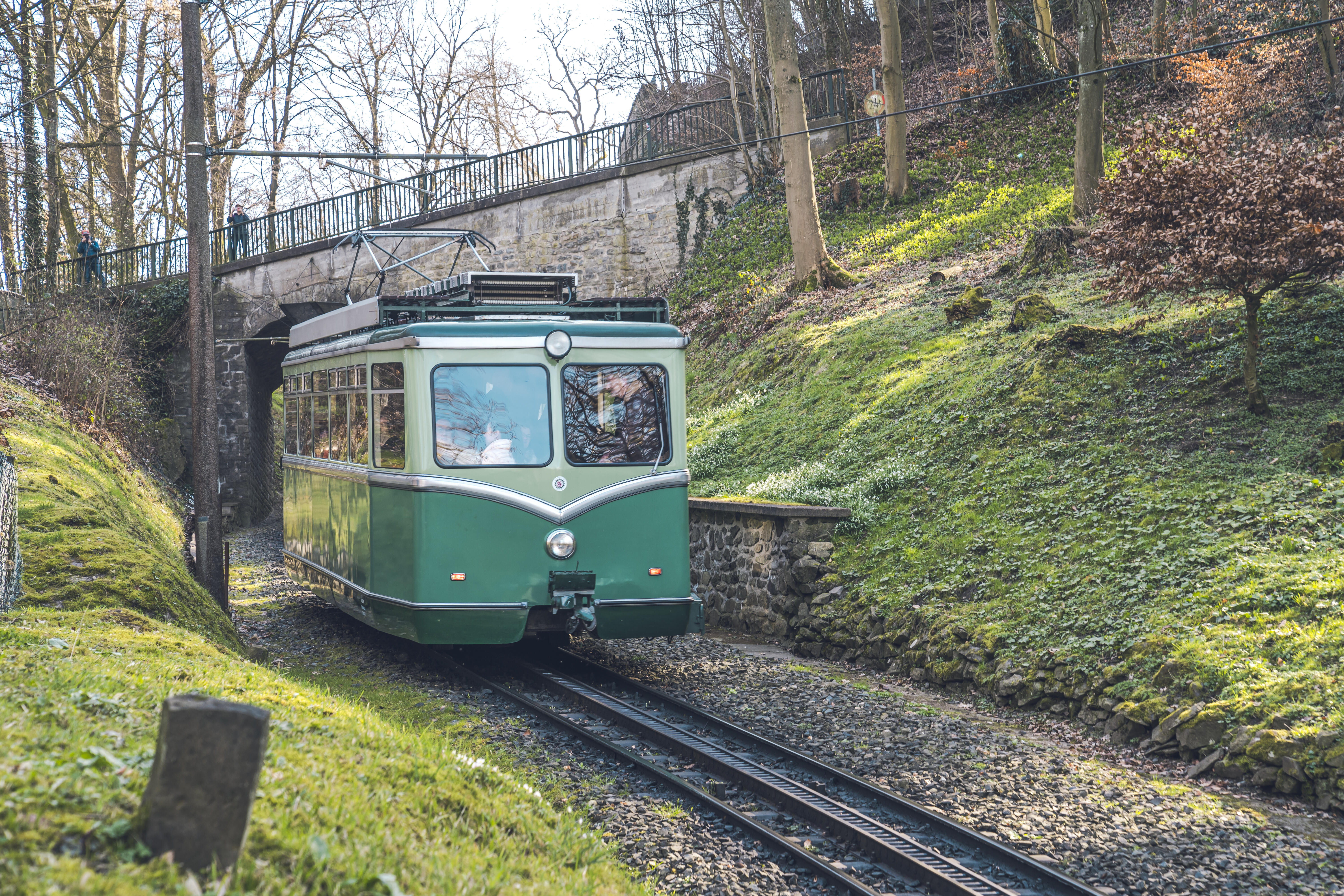 Drachenfelsbahn Frühling